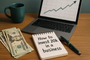 how to invest 20k in a business, invest