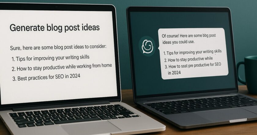 Choosing the right AI assistant: writesonic vs ChatGPT in real workflows