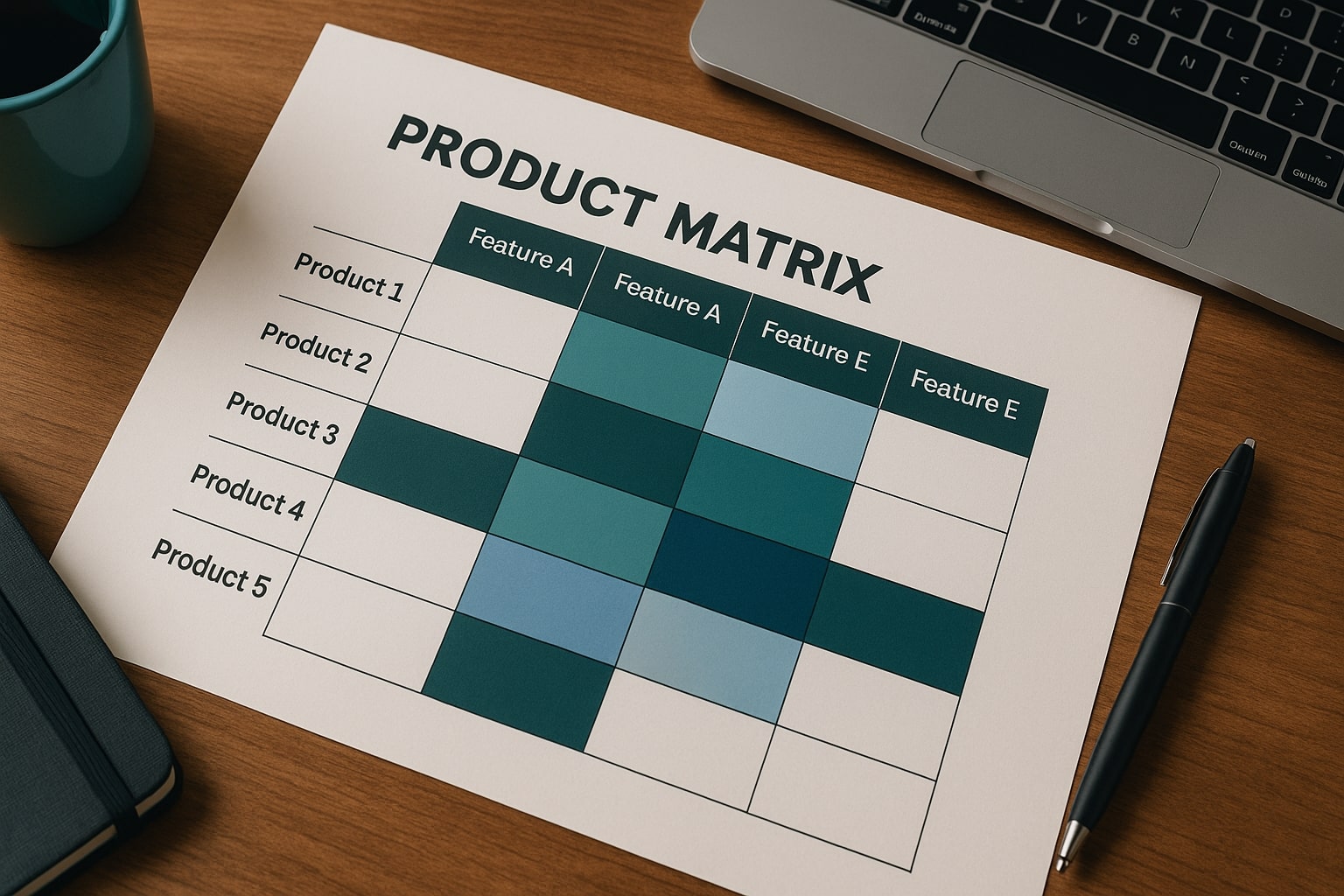 How to build a product matrix template that strengthens strategic ...