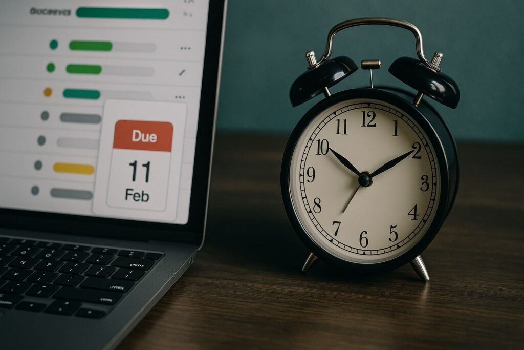 Improving operational reliability with due date monitoring software