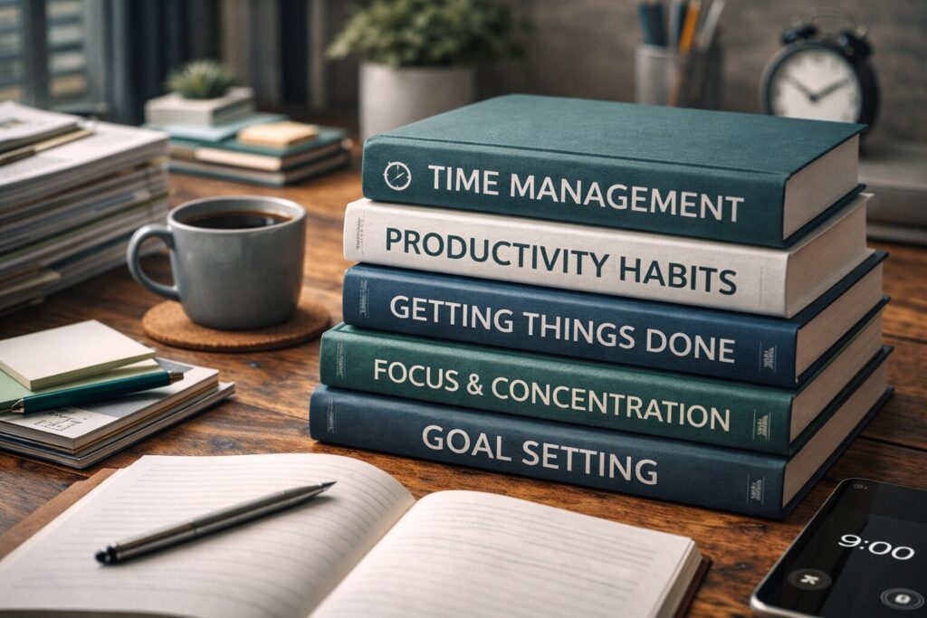 How the best productivity books shape execution, focus, and strategic discipline