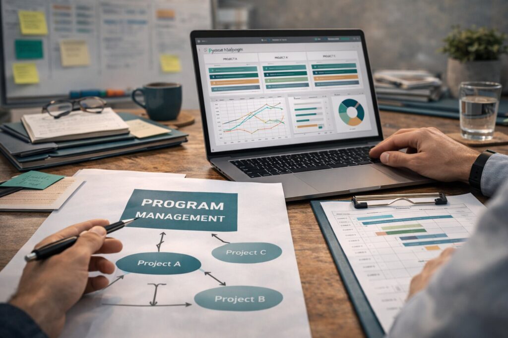 Practical examples of program management in complex organizational environments