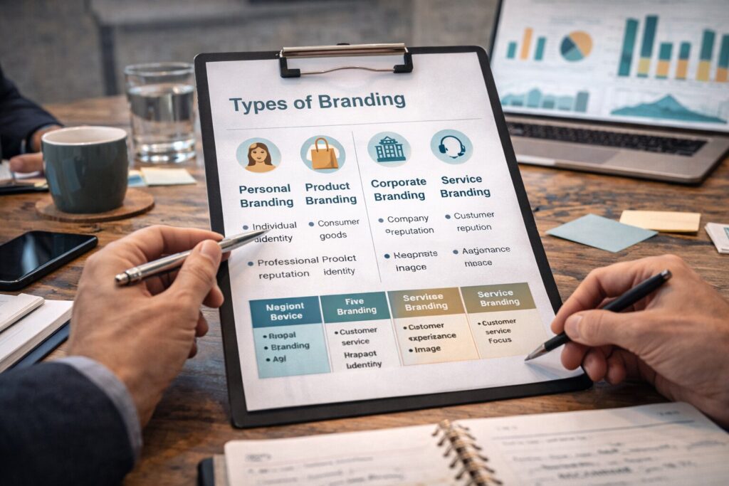 Understanding the types of branding and how they shape long-term market positioning