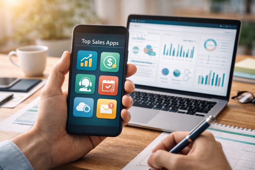 Top sales apps that improve productivity, forecasting, and revenue performance